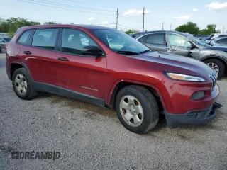 2017 Jeep Cherokee Sport with VIN 1C4PJLAB6HW527546, listed as a Copart auction lot 49842695 with 289,214 mi miles and Clean Title. Bid and sale history available at carsss.com. Image 4.