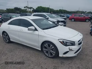 2019 Mercedes-Benz CLA with VIN WDDSJ4EB8KN749874, listed as a IAAI auction lot 41653051 with 56,286 mi miles. Bid and sale history available at carsss.com. Image 1.