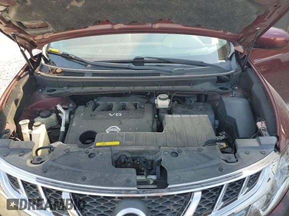 2012 Nissan Murano S with VIN JN8AZ1MU2CW104038, listed as a Copart auction lot 70012724 with 167,792 mi miles and Salvage Title. Bid and sale history available at carsss.com. Image 12.