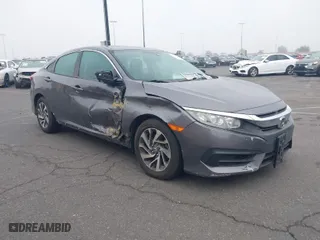 2016 Honda Civic Sedan EX with VIN 2HGFC2F79GH526474, listed as a IAAI auction lot 41797610 with 48,089 mi miles. Bid and sale history available at carsss.com. Image 1.