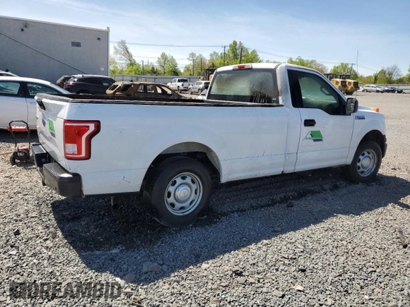 2017 Ford F-150 XL с VIN 1FTMF1C87HKC30836, выставлен на аукционе Copart как лот 54788285 с пробегом Не указан миль и Списание • Salvage title. История ставок и продаж доступна на DreamBid. Изображение 3.