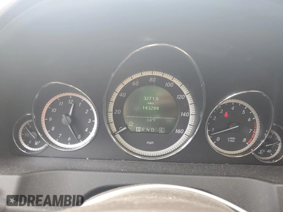 2011 Mercedes-Benz E-Class E 350 with VIN WDDKJ5GB1BF102956, listed as a Copart auction lot 48803165 with 143,288 mi miles and Salvage Title. Bid and sale history available at carsss.com. Image 9.