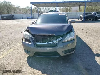 2015 Nissan Sentra SV with VIN 3N1AB7AP1FY334302, listed as a Copart auction lot 48362855 with 107,701 mi miles and Salvage Title. Bid and sale history available at carsss.com. Image 14.
