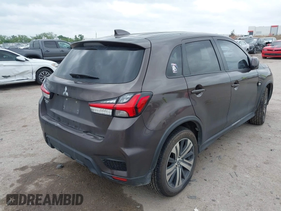 2020 Mitsubishi Outlander ES with VIN JA4AP3AU6LU015905, listed as a IAAI auction lot 42131560 with 97,732 mi miles and . Bid and sale history available at DreamBid. Image 4.