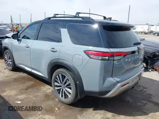 2022 Nissan Pathfinder Platinum with VIN 5N1DR3DH7NC216826, listed as a IAAI auction lot 41888575 with 71,663 mi miles and . Bid and sale history available at DreamBid. Image 3.