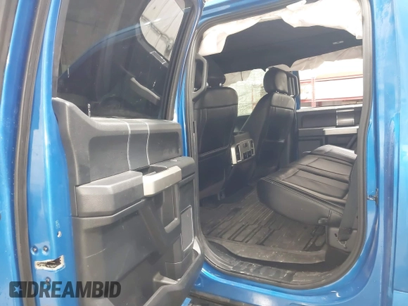 2019 Ford F-150 XL with VIN 1FTEW1E43KKE79396, listed as a IAAI auction lot 41706258 with 35,839 mi miles. Bid and sale history available at carsss.com. Image 8.