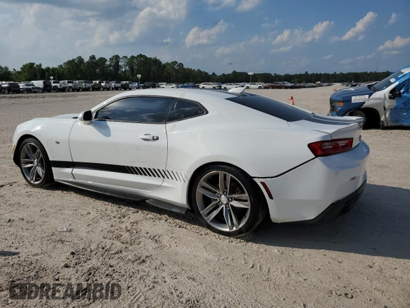 2018 Chevrolet Camaro 2LT with VIN 1G1FD1RX2J0112684, listed as a Copart auction lot 72265094 with 0 mi miles and Salvage Title. Bid and sale history available at carsss.com. Image 2.