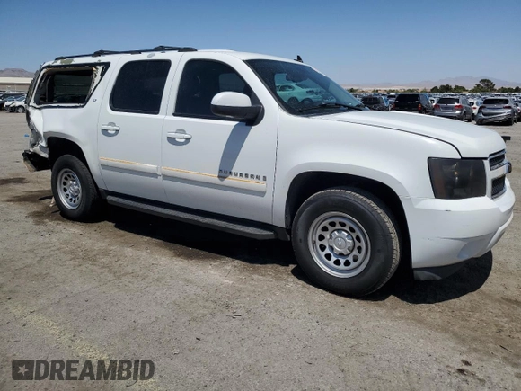 2007 Chevrolet Suburban LT with VIN 1GNFC16057J171613, listed as a Copart auction lot 60154525 with 226,291 mi miles and Salvage title. Bid and sale history available at DreamBid. Image 4.