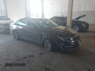 2018 Kia Optima LX with VIN 5XXGT4L36JG274564, listed as a IAAI auction lot 41535874 with 91,883 mi miles and . Bid and sale history available at DreamBid. Image 1.