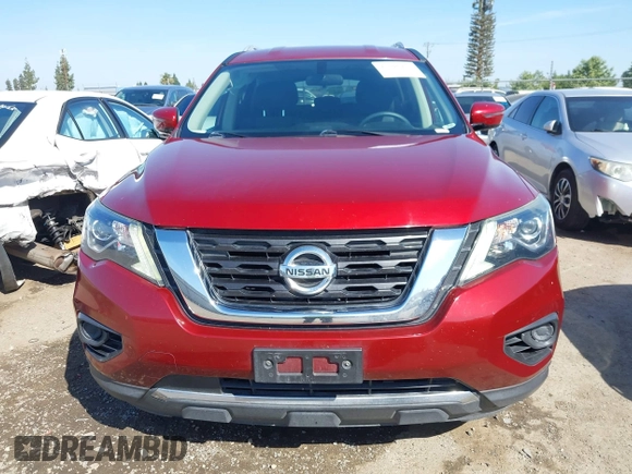 2018 Nissan Pathfinder SV z VIN 5N1DR2MN5JC678022, wystawiony jako IAAI lot #42206918 z przebiegiem 106 488 mil mil oraz . Historia ofert i sprzedaży dostępna na DreamBid. Obrazek 12.
