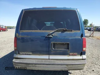 2000 GMC Safari with VIN 1GKDM19W8YB532104, listed as a Copart auction lot 59866574 with 152,933 mi miles and Salvage Title. Bid and sale history available at carsss.com. Image 6.