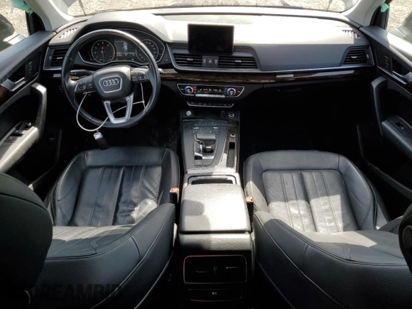 2018 Audi Q5 Premium with VIN WA1ANAFY4J2170547, listed as a Copart auction lot 49076395 with 86,391 mi miles and Non Repairable. Bid and sale history available at carsss.com. Image 8.