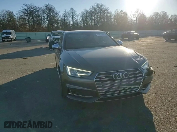 2018 Audi S4 Prestige with VIN WAUC4AF4XJA001442, listed as a Copart auction lot 44804865 with 52,682 mi miles and Salvage Title. Bid and sale history available at carsss.com. Image 11.