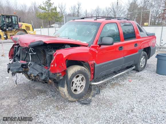 2005 Chevrolet Avalanche Z71 with VIN 3GNEK12Z95G183264, listed as a IAAI auction lot 41583103 with 171,137 mi miles. Bid and sale history available at carsss.com. Image 2.