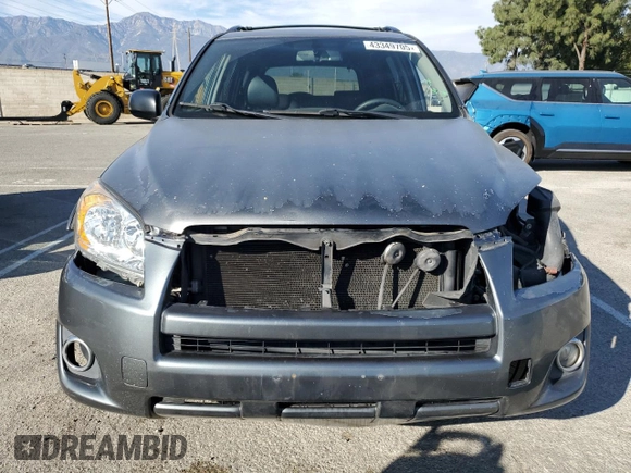 2010 Toyota RAV4 Sport with VIN JTMWK4DV8A5026867, listed as a Copart auction lot 43349705 with 189,493 mi miles and Salvage title. Bid and sale history available at DreamBid. Image 5.