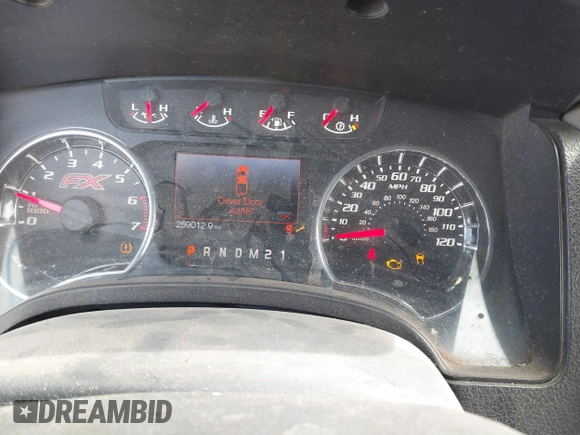 2013 Ford F-150 XL with VIN 1FTFW1EF7DKD80430, listed as a IAAI auction lot 41116782 with 259,012 mi miles. Bid and sale history available at carsss.com. Image 7.
