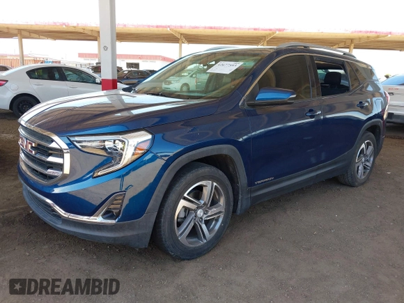 2020 GMC Terrain SLT with VIN 3GKALPEV9LL238806, listed as a IAAI auction lot 42677593 with 49,879 mi miles and . Bid and sale history available at DreamBid. Image 17.