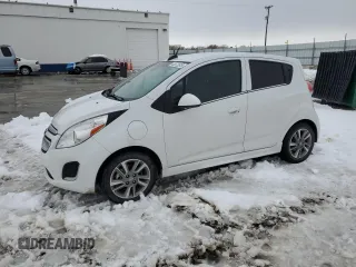 2016 Chevrolet Spark EV LT with VIN KL8CL6S00GC649738, listed as a Copart auction lot 45572615 with 55,081 mi miles and Salvage Title. Bid and sale history available at carsss.com. Image 1.