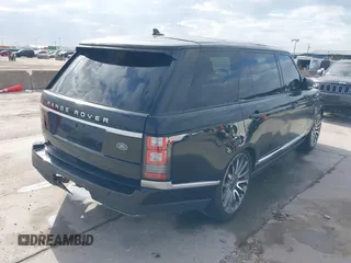 2016 Land Rover Range Rover Supercharged with VIN SALGS3EF6GA290717, listed as a IAAI auction lot 41165484 with 117,221 mi miles. Bid and sale history available at carsss.com. Image 4.