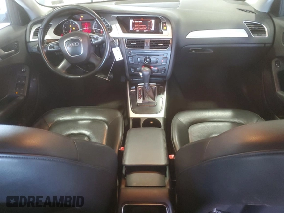 2011 Audi A4 Premium with VIN WAUAFAFLXBN046433, listed as a Copart auction lot 57115635 with 130,828 mi miles and Salvage title. Bid and sale history available at DreamBid. Image 8.