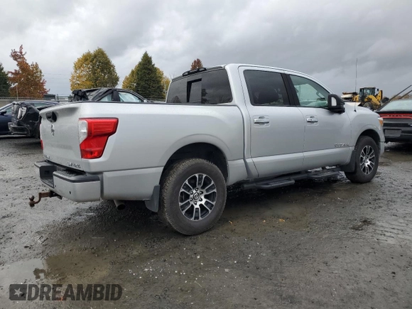 2021 Nissan Titan SV with VIN 1N6AA1ED9MN500876, listed as a Copart auction lot 78286054 with 50,882 mi miles and Salvage title. Bid and sale history available at DreamBid. Image 3.