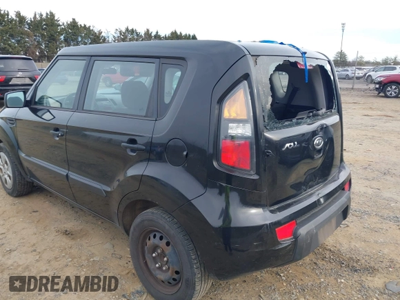 2011 Kia Soul with VIN KNDJT2A10B7734016, listed as a IAAI auction lot 41727065 with 306,652 mi miles. Bid and sale history available at carsss.com. Image 3.