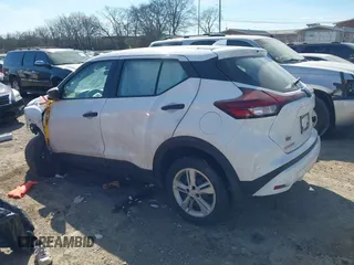 2022 Nissan Kicks S with VIN 3N1CP5BV0NL485865, listed as a IAAI auction lot 41639629 with 55,070 mi miles. Bid and sale history available at carsss.com. Image 15.