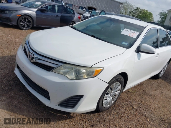 2014 Toyota Camry L with VIN 4T4BF1FK9ER342568, listed as a IAAI auction lot 41919872 with Not Provided miles and . Bid and sale history available at DreamBid. Image 2.