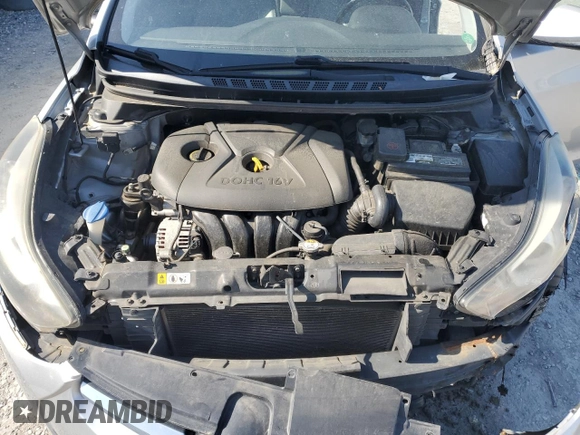 2014 Hyundai Elantra SE with VIN 5NPDH4AEXEH500138, listed as a Copart auction lot 52963765 with 147,466 mi miles and Salvage Title. Bid and sale history available at DreamBid. Image 11.