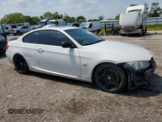 2012 BMW 3 Series 335is with VIN WBAKG1C55CJ217041, listed as a Copart auction lot 54492065 with 160,018 mi miles and Salvage title. Bid and sale history available at DreamBid. Image 4.