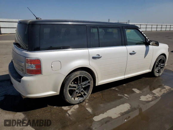 2013 Ford Flex Limited z VIN 2FMHK6DT6DBD28575, wystawiony jako Copart lot #70243394 z przebiegiem 144 254 mil mil oraz Czysty tytuł • Clean title. Historia ofert i sprzedaży dostępna na DreamBid. Obrazek 3.
