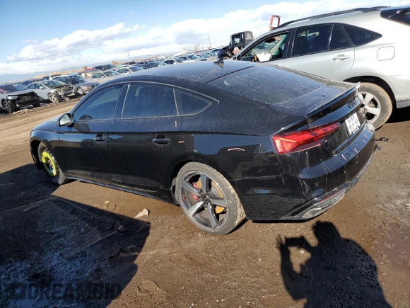 2023 Audi A5 Sportback S line Premium Plus with VIN WAUFACF57PA063058, listed as a Copart auction lot 43065624 with 3,066 mi miles. Bid and sale history available at carsss.com. Image 2.