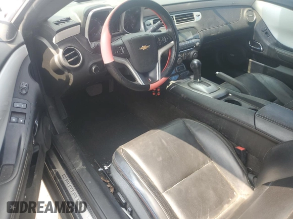 2012 Chevrolet Camaro 2LT z VIN 2G1FC1E30C9148002, wystawiony jako Copart lot #58833525 z przebiegiem 70 300 mil mil oraz Szkoda całkowita • Salvage title. Historia ofert i sprzedaży dostępna na DreamBid. Obrazek 8.