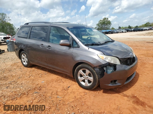 2013 Toyota Sienna LE AAS with VIN 5TDKK3DC6DS292667, listed as a Copart auction lot 51962755 with 223,639 mi miles and Salvage Title. Bid and sale history available at carsss.com. Image 4.