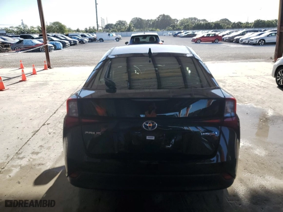 2020 Toyota Prius L Eco with VIN JTDKARFU5L3106788, listed as a Copart auction lot 49792965 with 132,977 mi miles and Non Repairable. Bid and sale history available at carsss.com. Image 6.