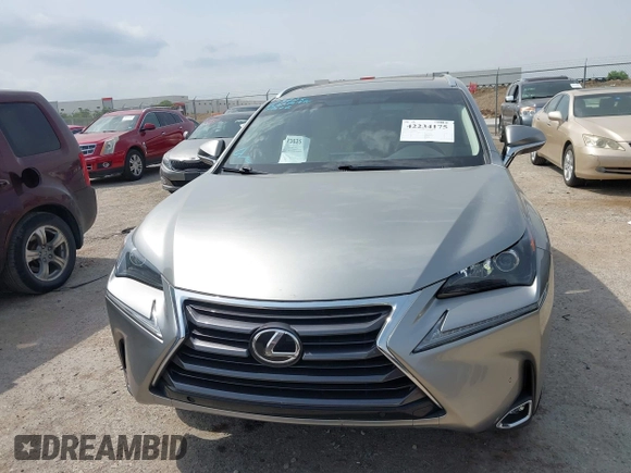 2015 Lexus NX 200t with VIN JTJYARBZ9F2002355, listed as a IAAI auction lot 42234175 with 72,547 mi miles and . Bid and sale history available at DreamBid. Image 12.