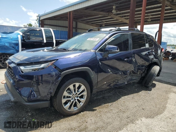 2023 Toyota RAV4 XLE Premium with VIN 2T3C1RFV1PW289557, listed as a Copart auction lot 59314645 with 41,292 mi miles and Non repairable. Bid and sale history available at DreamBid. Image 2.