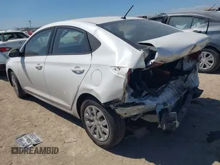 2018 Hyundai Accent SE with VIN 3KPC24A37JE026210, listed as a IAAI auction lot 41753981 with 136,056 mi miles. Bid and sale history available at carsss.com. Image 3.