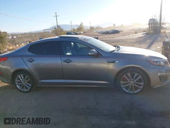 2014 Kia Optima SXL Turbo with VIN 5XXGR4A60EG351334, listed as a IAAI auction lot 41513606 with 174,382 mi miles and . Bid and sale history available at DreamBid. Image 13.
