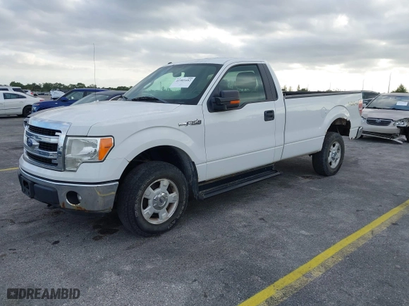 2013 Ford F-150 XL with VIN 1FTNF1EF3DKF30223, listed as a IAAI auction lot 41905682 with 167,119 mi miles. Bid and sale history available at carsss.com. Image 21.