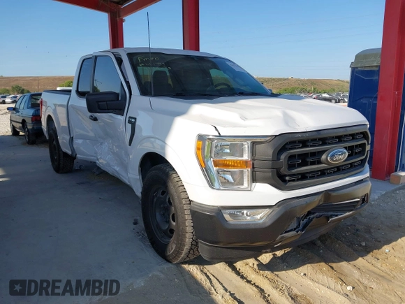 2021 Ford F-150 XL z VIN 1FTEX1C56MKE47893, wystawiony jako IAAI lot #42095350 z przebiegiem 89 885 mil mil oraz . Historia ofert i sprzedaży dostępna na DreamBid. Obrazek 1.