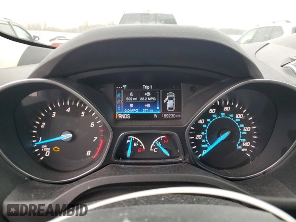 2015 Ford Escape SE with VIN 1FMCU9GX1FUB97539, listed as a Copart auction lot 53811665 with 159,230 mi miles and Clean Title. Bid and sale history available at DreamBid. Image 9.