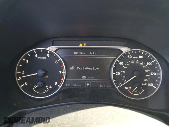 2019 Nissan Altima 2.5 SV with VIN 1N4BL4DV9KC112736, listed as a Copart auction lot 46807675 with 151,304 mi miles and Salvage Title. Bid and sale history available at carsss.com. Image 9.