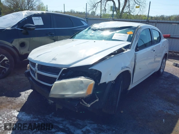 2010 Dodge Avenger SXT z VIN 1B3CC4FB2AN181824, wystawiony jako IAAI lot #41981598 z przebiegiem 170 601 mil mil oraz . Historia ofert i sprzedaży dostępna na DreamBid. Obrazek 2.