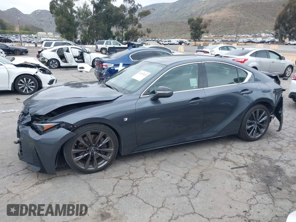 2021 Lexus IS 350 F Sport with VIN JTHGZ1B28M5044280, listed as a IAAI auction lot 42202029 with 49,048 mi miles and . Bid and sale history available at DreamBid. Image 14.