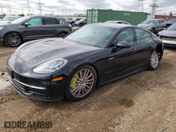 2018 Porsche Panamera 4 E-Hybrid z VIN WP0AE2A72JL127720, wystawiony jako Copart lot #71872404 z przebiegiem Nie podano mil oraz Szkoda całkowita • Salvage title. Historia ofert i sprzedaży dostępna na DreamBid. Obrazek 1.