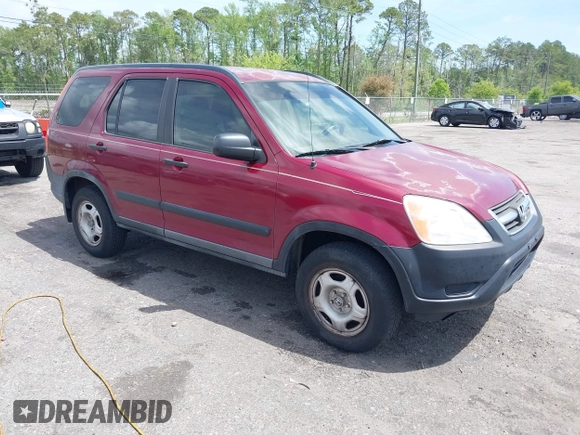 2002 Honda CR-V LX with VIN JHLRD68442C011268, listed as a IAAI auction lot 41962057 with 149,209 mi miles and . Bid and sale history available at carsss.com. Image 1.