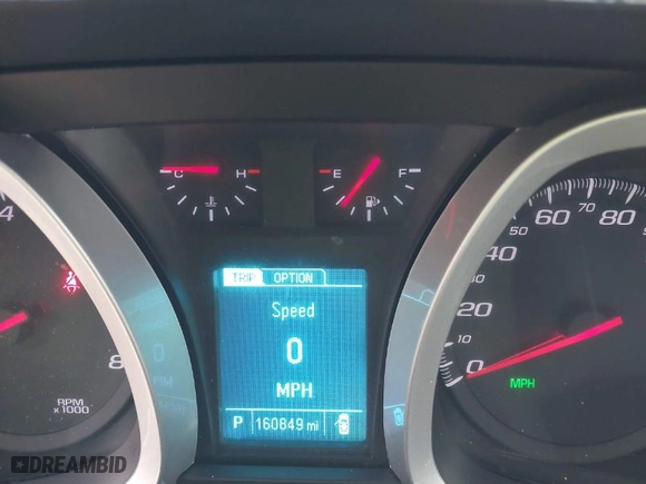 2016 Chevrolet Equinox LT with VIN 2GNFLFEK5G6221732, listed as a IAAI auction lot 41510414 with 160,849 mi miles. Bid and sale history available at carsss.com. Image 7.