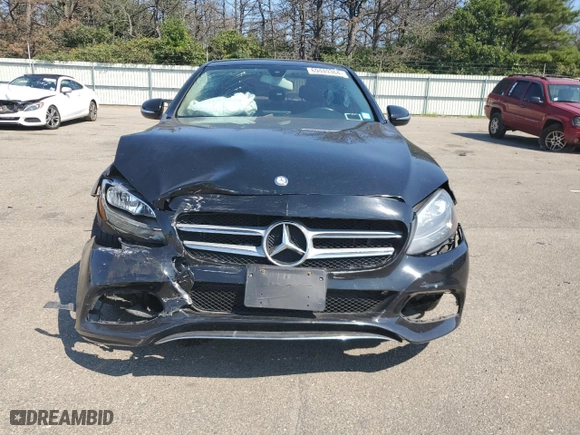 2016 Mercedes-Benz C-Class C 300 Luxury with VIN 55SWF4KB2GU175004, listed as a Copart auction lot 48296915 with 0 mi miles and Non Repairable. Bid and sale history available at carsss.com. Image 5.