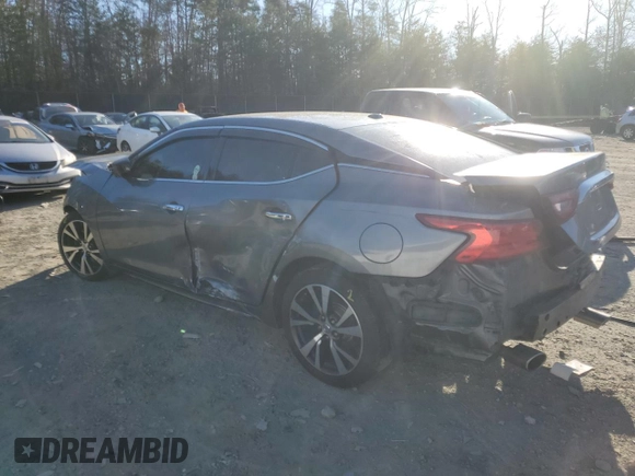 2016 Nissan Maxima S with VIN 1N4AA6AP7GC392389, listed as a Copart auction lot 49552115 with 99,863 mi miles and Salvage Title. Bid and sale history available at DreamBid. Image 2.